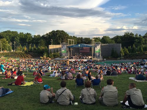 White Oak Amphitheater Greensboro Nc Seating Chart