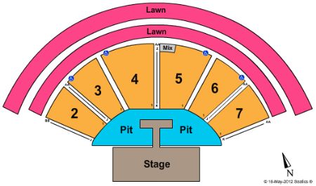 Pelham Amphitheater Seating Chart