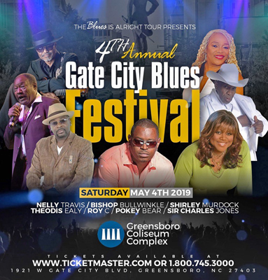 4th Annual Gate City Blues Festival at White Oak Amphitheater