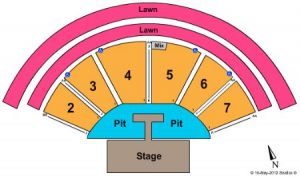 White Oak amphitheater seating chart